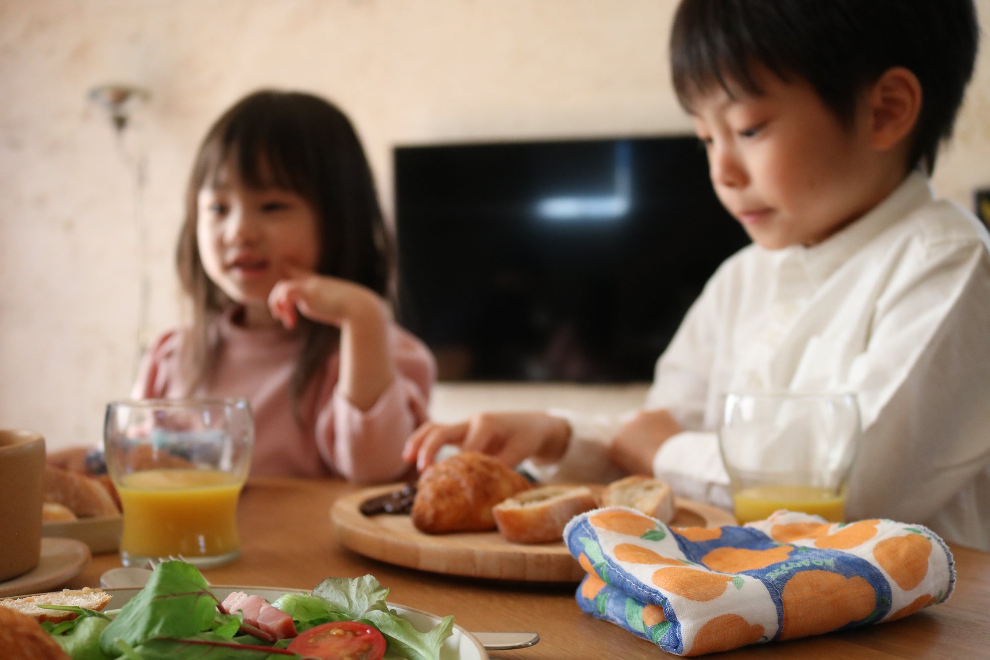 Shirayuki Japanese Fine Mesh Kitchen Cloth - Dekopon Fruit