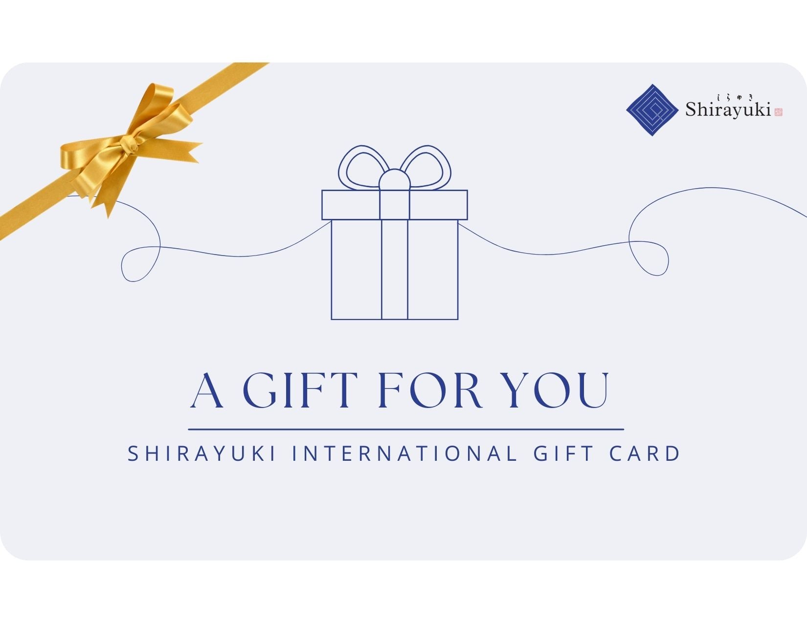 The Shirayuki International Gift Card