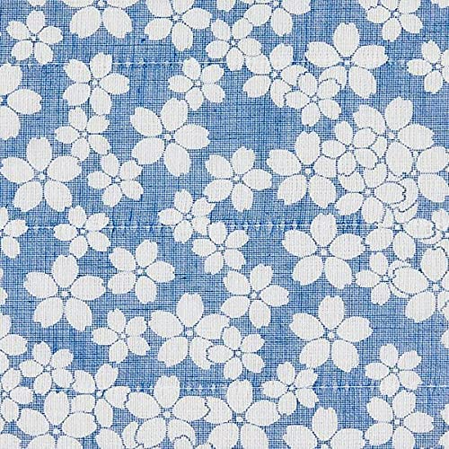 Shirayuki Japanese Fine Mesh Kitchen Cloth - Blue Cherry Blossoms