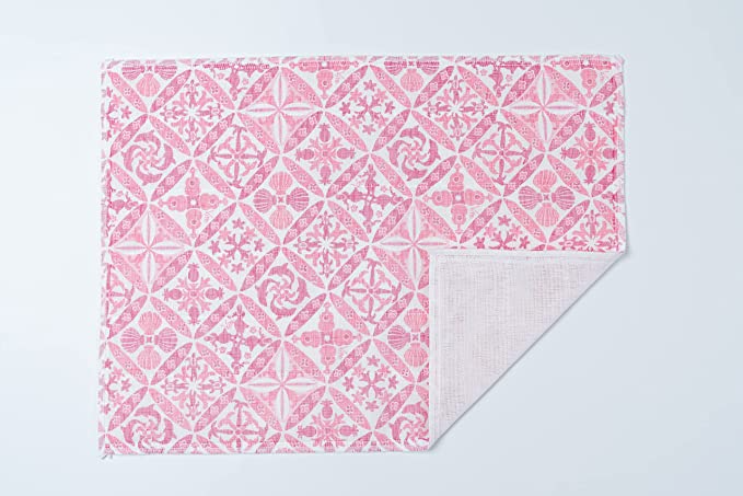 Shirayuki Japanese Fine Mesh Kitchen Cloth - Hibiscus Red Hawaiian