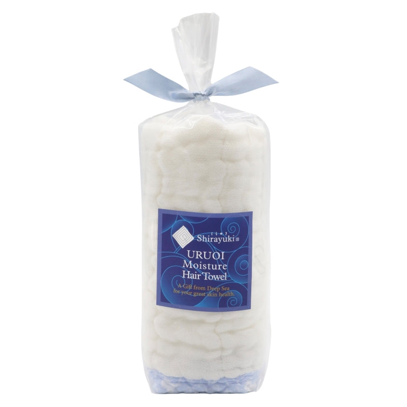 Shirayuki Moisture Bath Towel M(Hair Towel), Blue