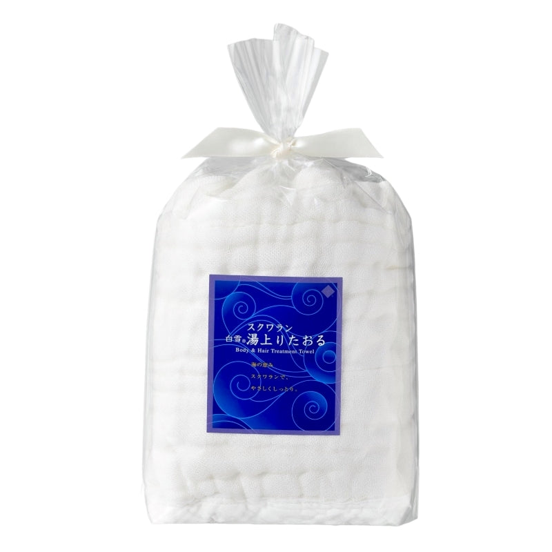 Shirayuki Moisture Bath Towel L, White