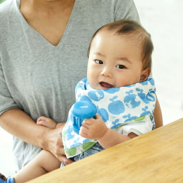 LIMITED / DISCONTINUED: Shirayuki Japanese Tea Towel - Blue & Green Snow White
