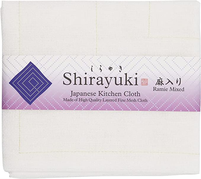 Shirayuki Japanese Fine Mesh Kitchen Cloth - Ramie Mix