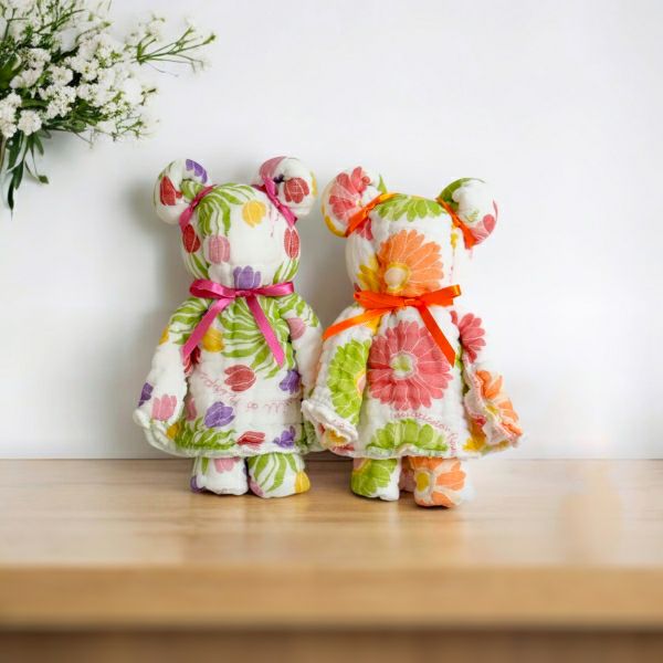 Shirayuki 2025 Holiday Gift Set (3 Tea Towels + 3 Mini Bear Hand Towels)