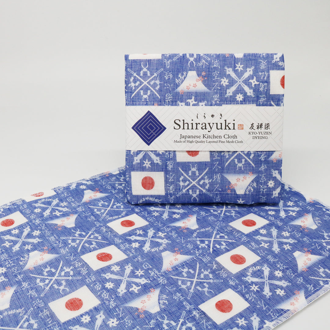 Shirayuki Japanese Fine Mesh Kitchen Cloth - Limited 'Japan' Design