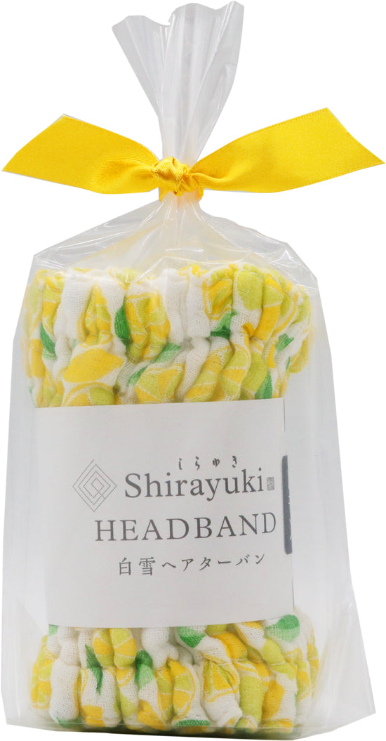 Shirayuki Japanese Headband - Lemon