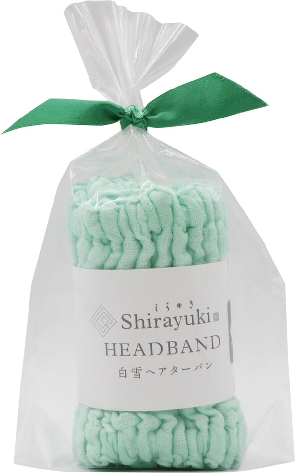 Shirayuki Japanese Headband - Light Green