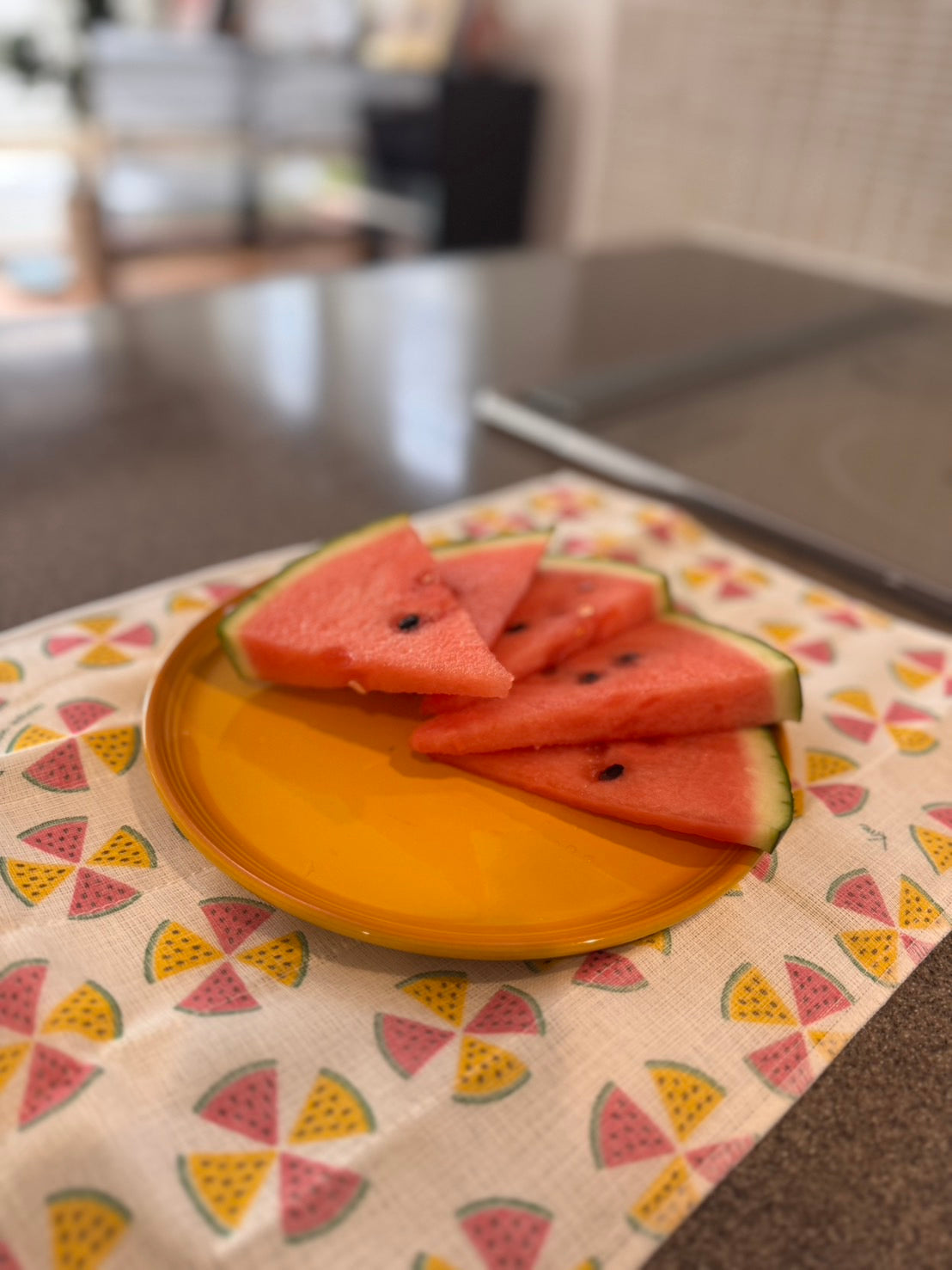 Shirayuki Japanese Fine Mesh Kitchen Cloth - Watermelons (Suika)