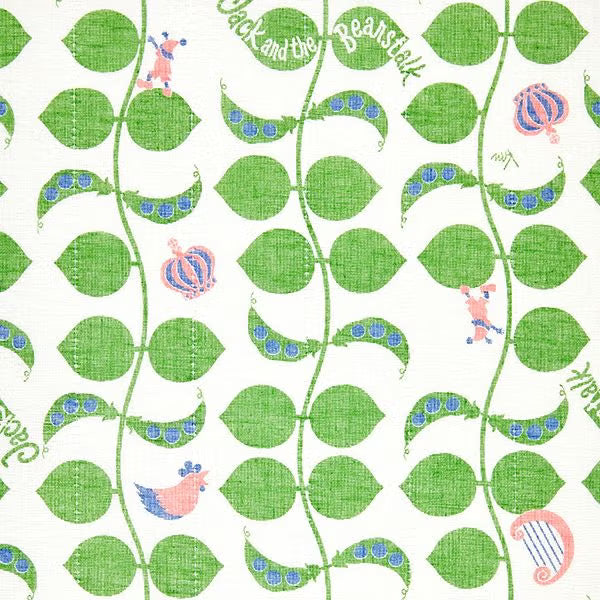 Shirayuki Japanese Fine Mesh Kitchen Cloth - Green Jack and the Beanstalk