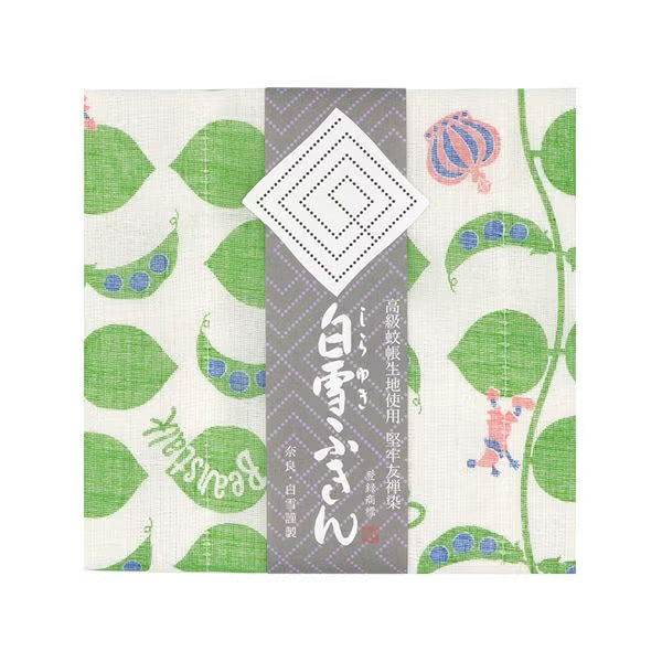Shirayuki Japanese Fine Mesh Kitchen Cloth - Green Jack and the Beanstalk