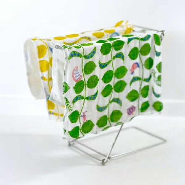 Shirayuki Japanese Fine Mesh Kitchen Cloth - Yellow Jack and the Beanstalk
