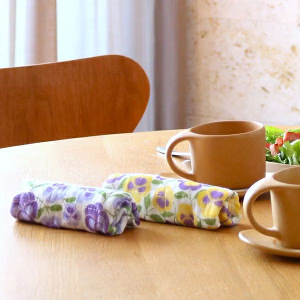 Limited Release: Pansies Kitchen Cloth 2-Pack