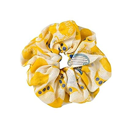 Shirayuki Japanese Hair Scrunchie(Jack and the beanstalk Yellow)