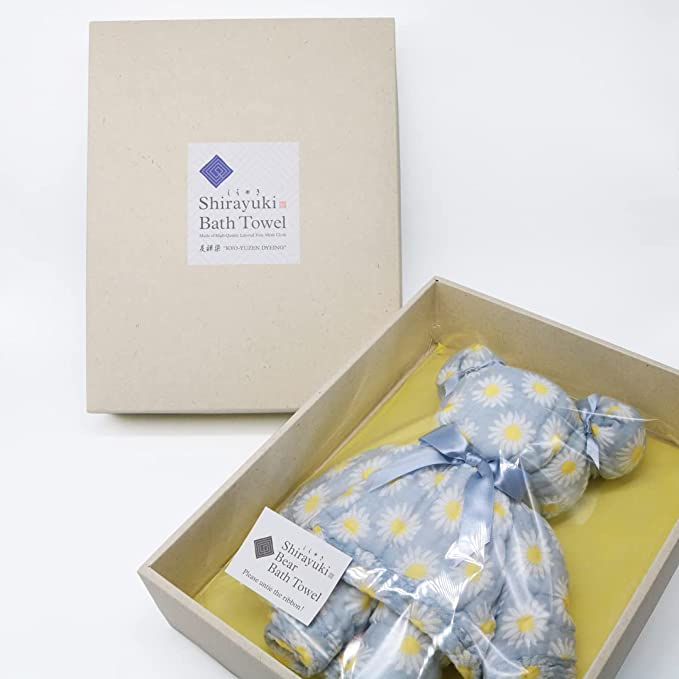 Shirayuki Japanese Bath Towel(Pearl Grey, Margaret)