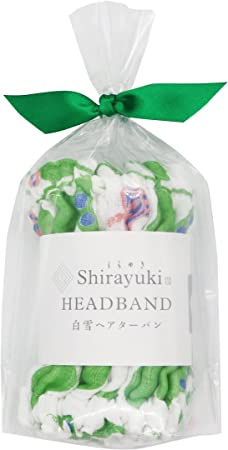 Shirayuki Japanese Headband - Jack and the Beanstalk Green
