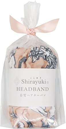 Shirayuki Japanese Headband (meow meow beige)