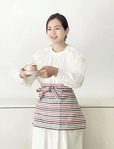 Shirayuki Waist Apron with four big pockets(Coffee Beans Pink)