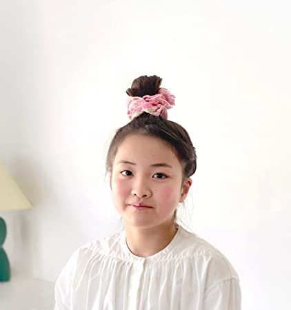 Shirayuki Japanese Hair Scrunchie - Pink, Alice's Adventures in Wonderland