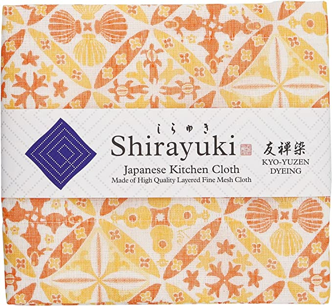 Shirayuki Japanese Fine Mesh Kitchen Cloth - Mango Hawaiian